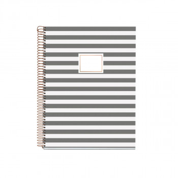 SVESKA A4 120 SQU STRIPES ROSE GREY MR 