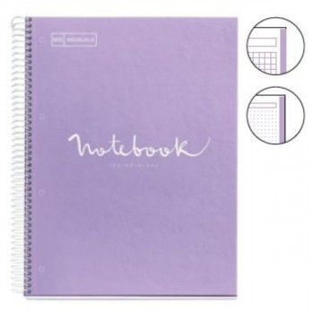 SVESKA A5 80 DOTS 90G EMOTIONS LAVENDER MR 46557MR 