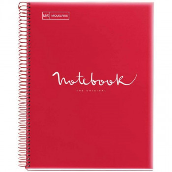 SVESKA A4 80 DOTS 90G EMOTIONS RED 