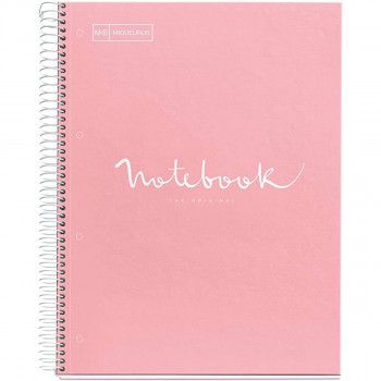 SVESKA A4 80 DOTS 90G MESSAGES PINK 