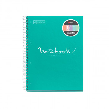 SVESKA A4 80 DOTS 90G MESSAGES TURQUOISE 