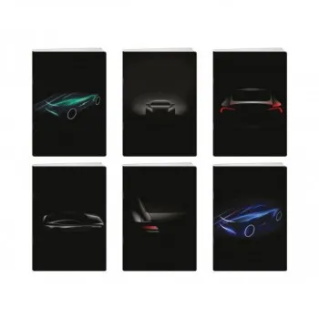 SVESKA A5 52L CARS KARO 
