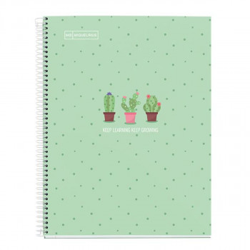 SVESKA A5 80 SQU. 90G CACTUS MINT 