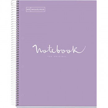 SVESKA A5 80 HOR 90G EMOTIONS LAVENDER 