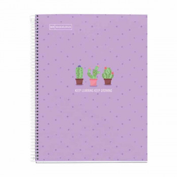 SVESKA A5 80 HOR 90G CACTUS LAVENDER 