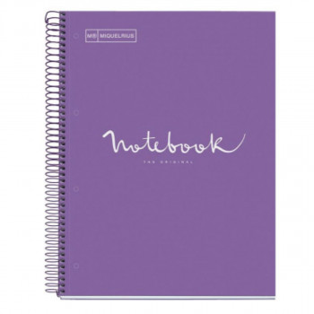 SVESKA A4 80 KARO 90G EMOTIONS PURPLE 