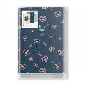 SVESKA 3/1 A5 DOTS DAISIES 08189MR 