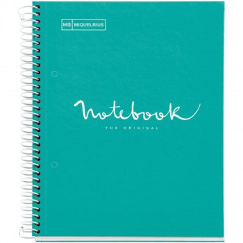 SVESKA A5 80 HOR 90G EMOTIONS TURQUOISE 46725MR 