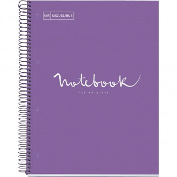 SVESKA A5 80 HOR 90G EMOTIONS PURPLE 46726MR 