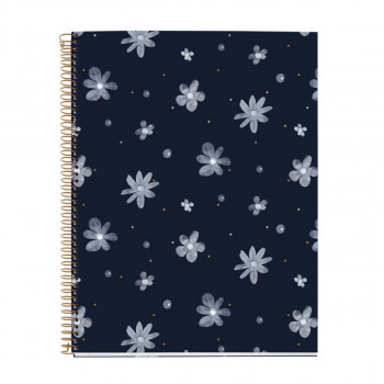 SVESKA A4 120 SQU SPARKLES MIDNIGHT 46914MR 