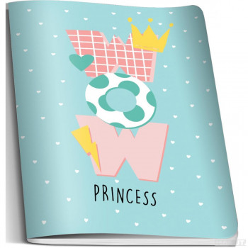 SVESKA A4 60L COOL PRINCESS DIKTO 