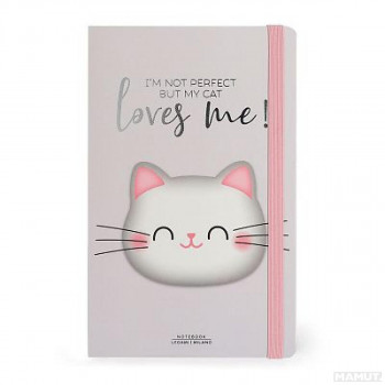 SVESKA DIKTO - MEDIUM - KITTY 