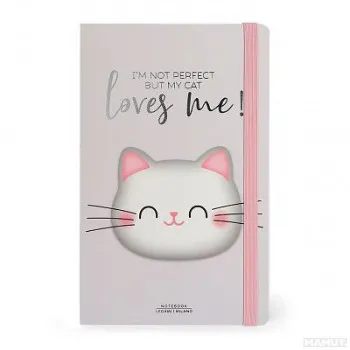 SVESKA DIKTO - MEDIUM - KITTY 
