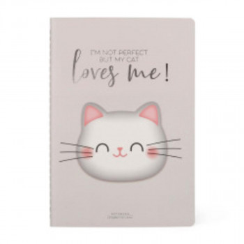 SVESKA ČISTA - QUADERNO - MEDIUM - KITTY 