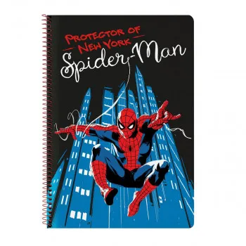 SVESKA SPIRALA 80L SPIDER-MAN 