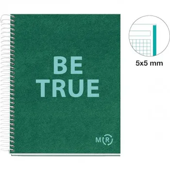 SVESKA A5 80 SQU 90G BE ECO EMERALD MR46901 