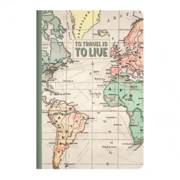 SVESKA DIKTO - QUADERNO - MEDIUM - TRAVEL 