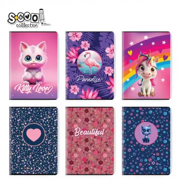 SVESKA A4 MP PREMIUM 52S GIRL'S COLLECTION 2024 1ST GRADE PRINTING 