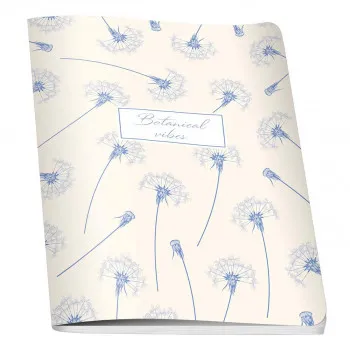 SVESKA A4 60L BOTANICAL VIBES DIKTO 