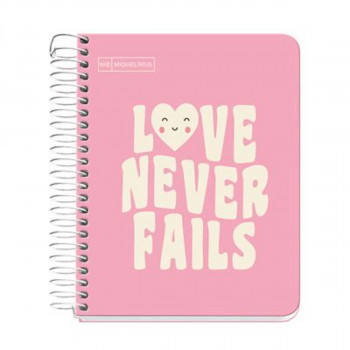 SVESKA A6 100 SQU 90G MESSAGES PINK 