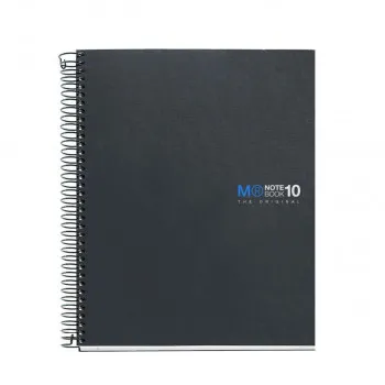 SVESKA A5 200 PLAIN GRAFITO 