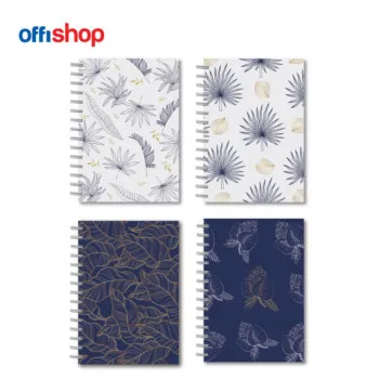 SVESKA SA SPIRALOM A6 80 LISTA 10.5X15CM OF679  1/12 