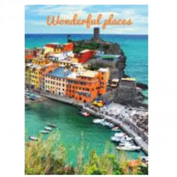 SVESKA A4 52L WONDERFUL PLACES DIKTO 