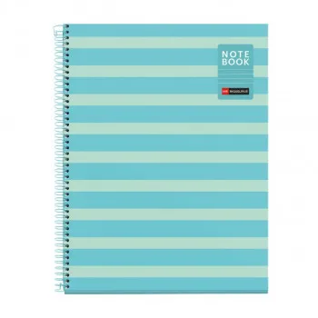 SVESKA A4 80 HOR BETWEEN THE LINES SKY BLUE 