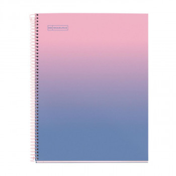 SVESKA A4 80 SQU 90G GRADIENT ROSA 