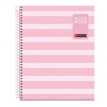 SVESKA A5 80 HOR BETWEEN THE LINES PINK 