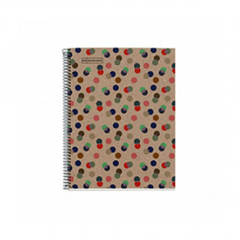 SVESKA A4 80 DOTS 90G MESSAGES CELESTE 