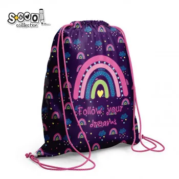 TORBA ZA PATIKE S-COOL RAINBOW SC2509 