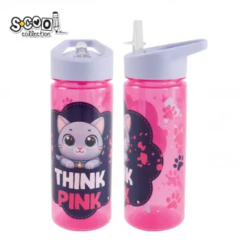 FLAŠICA ZA VODU PVC 6,6/8,5*23CM 600ML  SC3401 