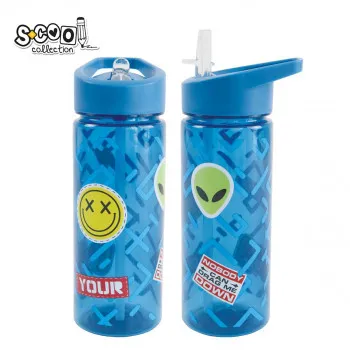FLAŠICA ZA VODU PVC 6,6/8,5*23CM 600ML  SC3403 