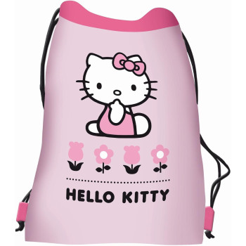 TORBA ZA PATIKE HELLO KITTY PINK  34*40CM 99047 