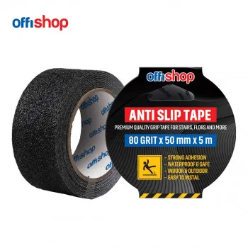 ANTIKLIZNA TRAKA CRNA 1/1 OFFISHOP 50MMX5M OF688 