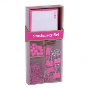 KANCELARIJSKI SET FOUR COLL. PINK 