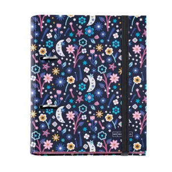 FASCIKLA A5 2-RING FOLD W/NB 25mm NIGHT GARDEN 15027MR 