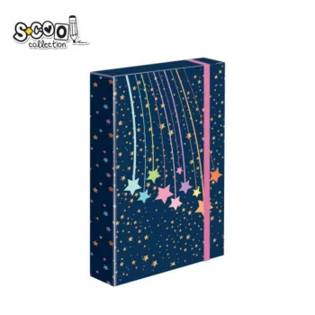 FASCIKLA 4D SA GUMOM FALLIN' STARS 31*24*4,0CM 