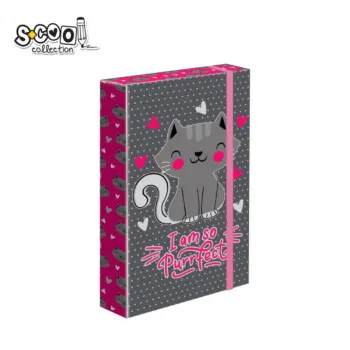 FASCIKLA 4D SA GUMOM KITTY 31*24*4,0CM 