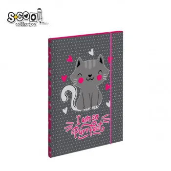 FASCIKLA KITTY 23,5*31,5CM PLASTIFICATION 