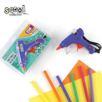 PIŠTOLJ ZA SILIKON-TOPLO LEPLJENJE 20W SC3212 
