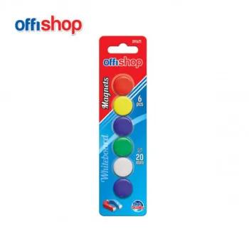 MAGNETI ZA BIJELU TABLU 20MM 1/6 OF621 