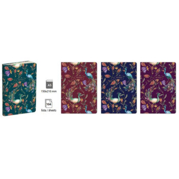 NOTES A5 PEACOCK NEW LASTVA 