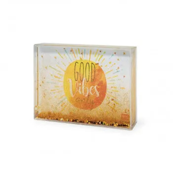 FOTO RAM GLITER - GOLD - GOOD VIBES GPF0003 