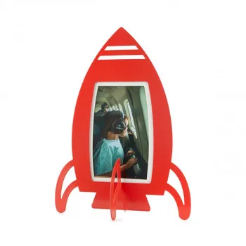 FOTO RAM,Rocket,red,metal 