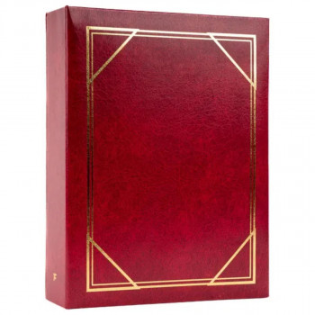 FOTO ALBUM B-46200 VINYL 1 BURGUNDY 10*15 