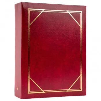 FOTO ALBUM B-46200 VINYL 1 BURGUNDY 10*15 