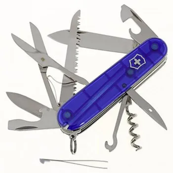 VICTORINOX NOŽ HUNTSMAN PLAVI PROZ 