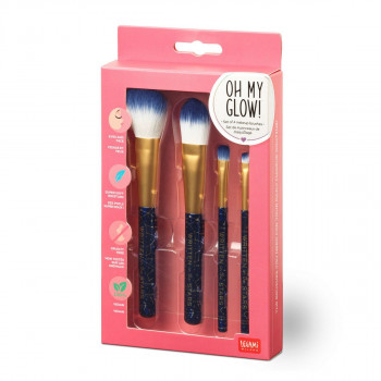 ČETKICE ZA ŠMINKANJE 4/1 - OH MY GLOW! - STARS 